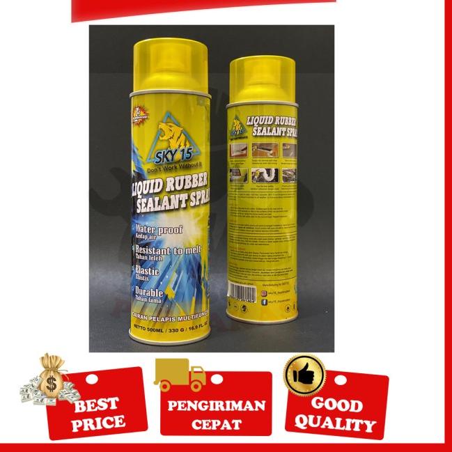 

SKY15 LIQUID RUBBER SEALENT/Semprotan Anti Bocor /SPRAY ANTI BOCOR - Hitam