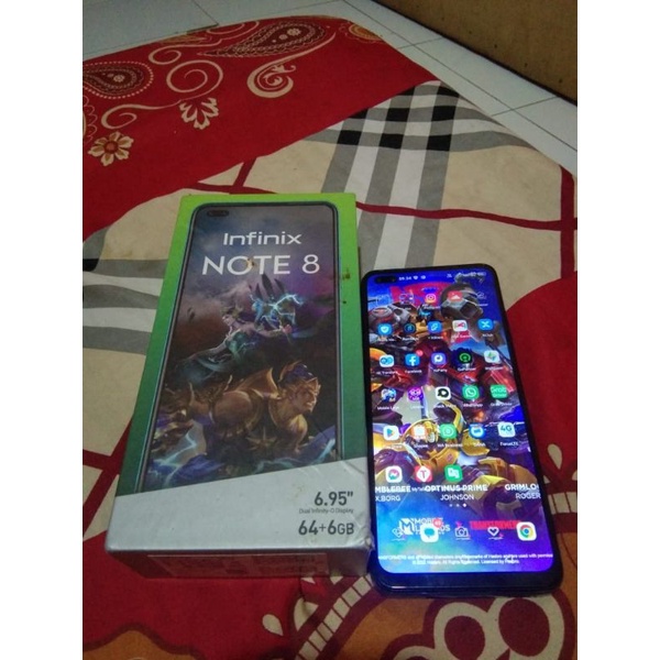 INFINIX Note8 Ram6/64 Original