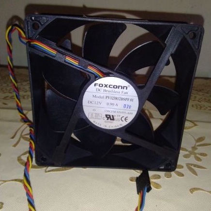FAN AUDIO KULKAS DAN UMUM (12X12) - DC 12 V 4 Kabel