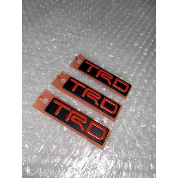 EMBLEM TULISAN TRD GRIL FORTUNER LAMA