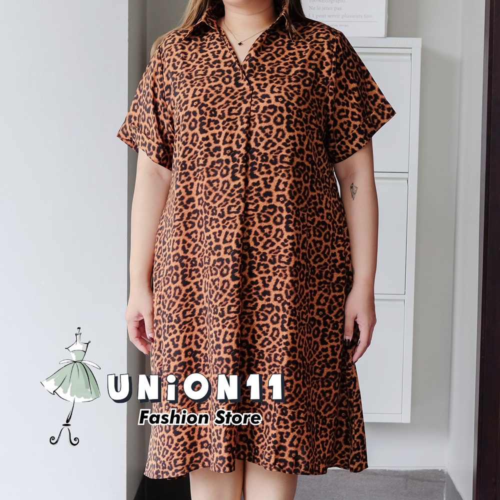 UNION11 - DRESS JUMBO WANITA LD 126 / BAJU JUMBO WANITA / BAJU KERJA WANITA BIGSIZE / DRESS JUMBO WANITA / DRESS JUMBO XXXL WANITA VINCI