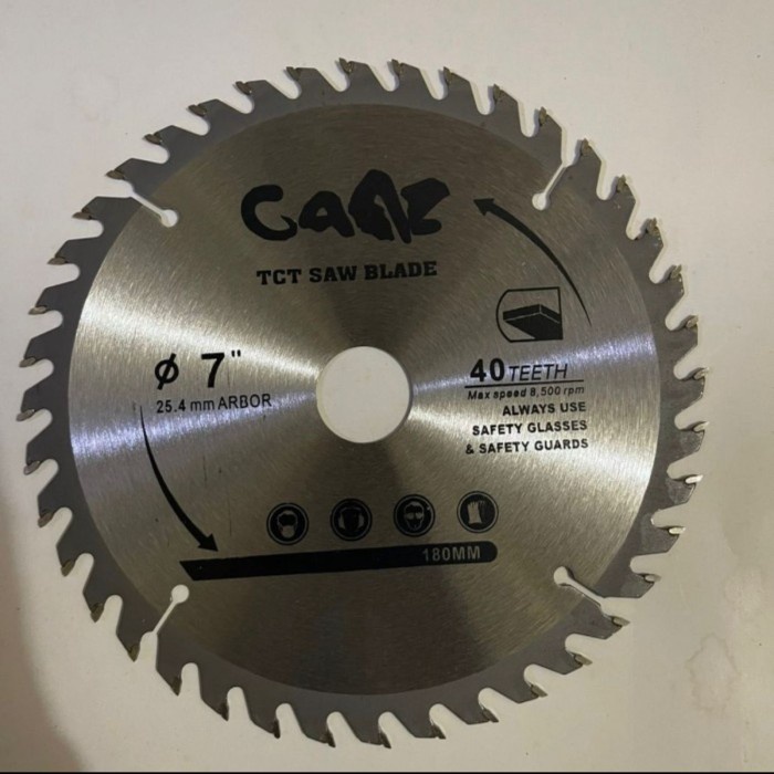 Mata Gergaji Kayu 7 Inch Circular Saw Blade 7" Mata Potong Kayu 7 Inch