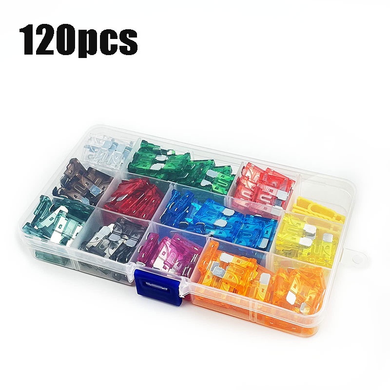 120pcs/box Tempat Sikring Mobil / Motor Fuse Tancap/ Sekring Tancap Motor Fuse