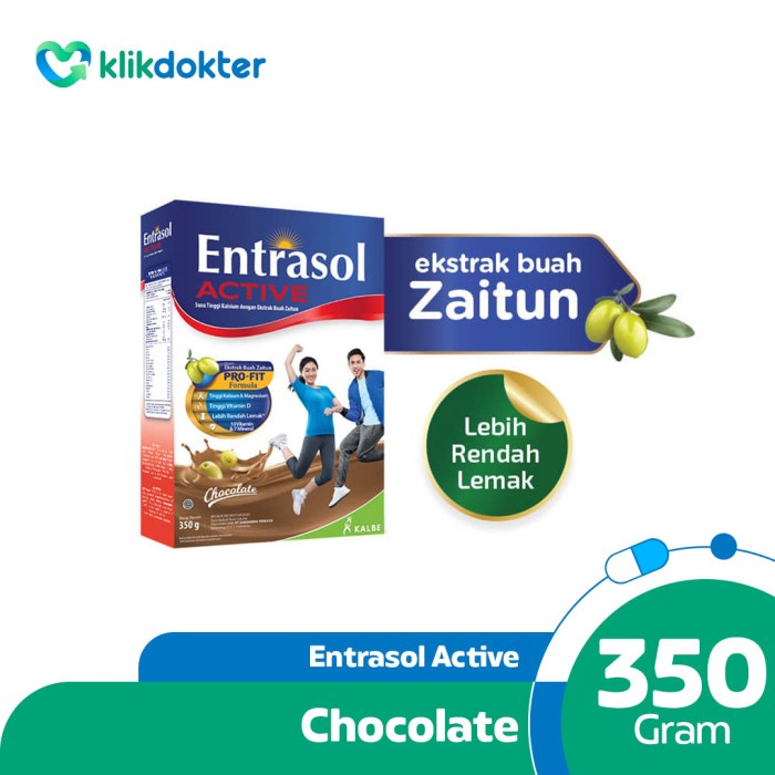 

NEW Entrasol Active Chocolate 350 G