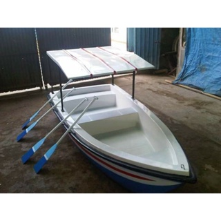 Perahu Sampan Kano Sekoci Bahan Fiberglass