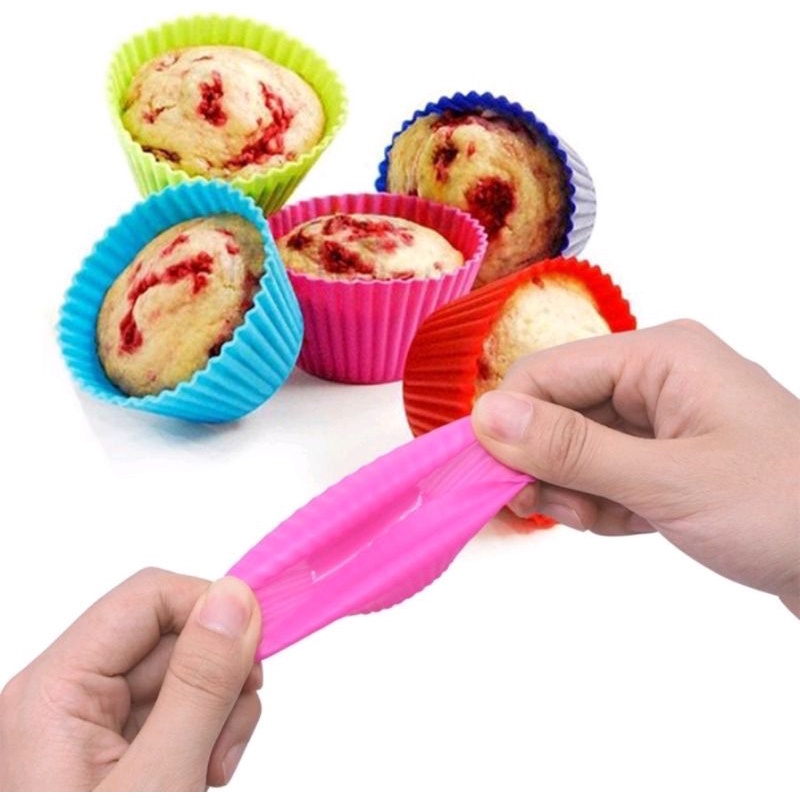 Cetakan Muffin Cup Silicone / Cetakan Silikon Cup- Mangkok Cup Silicone