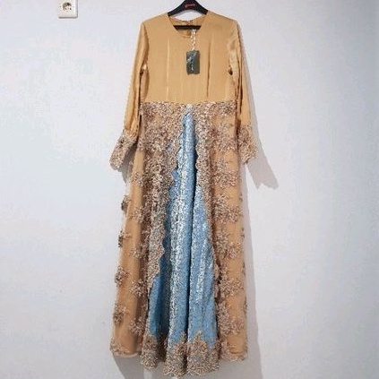 Gamis Pesta Bahan Brokat premium
