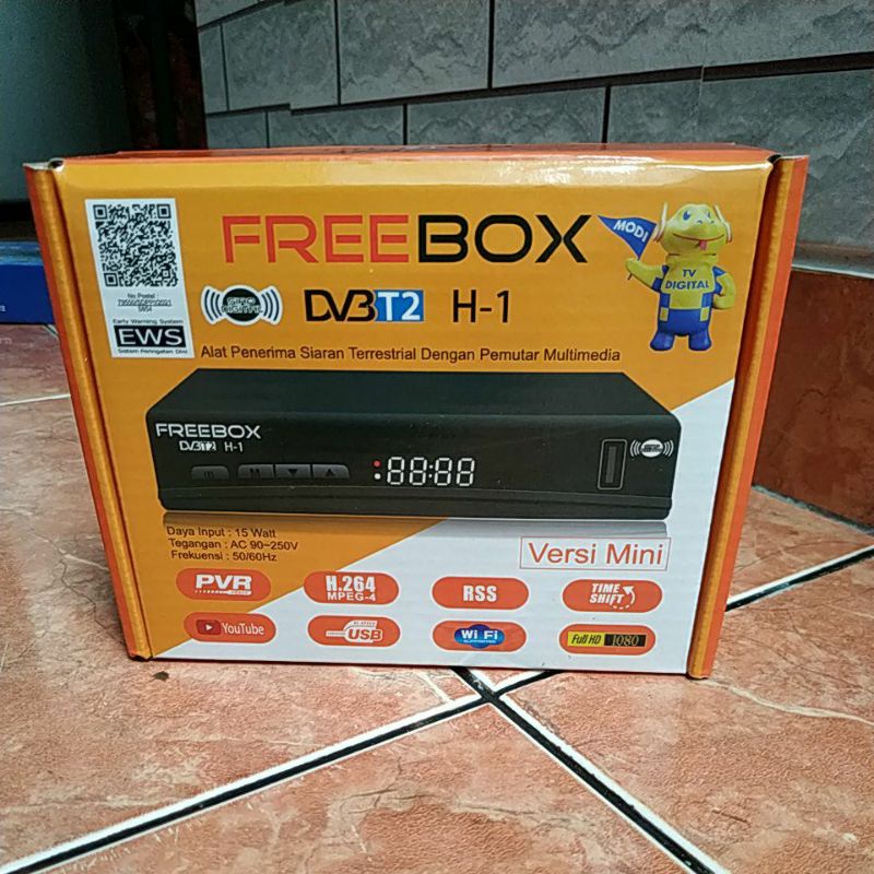 Set top box Freebox H-1 DVB T2 Free HDMI