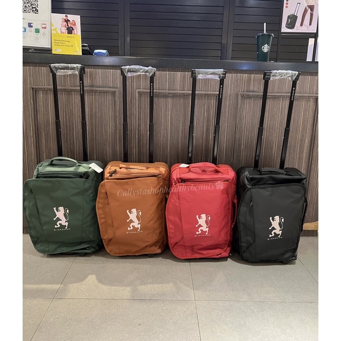 Giordano Suitcase Giordano Travel Bag Free Size Tas New Sale from 1799k Limited Ready Stock Red,Gree