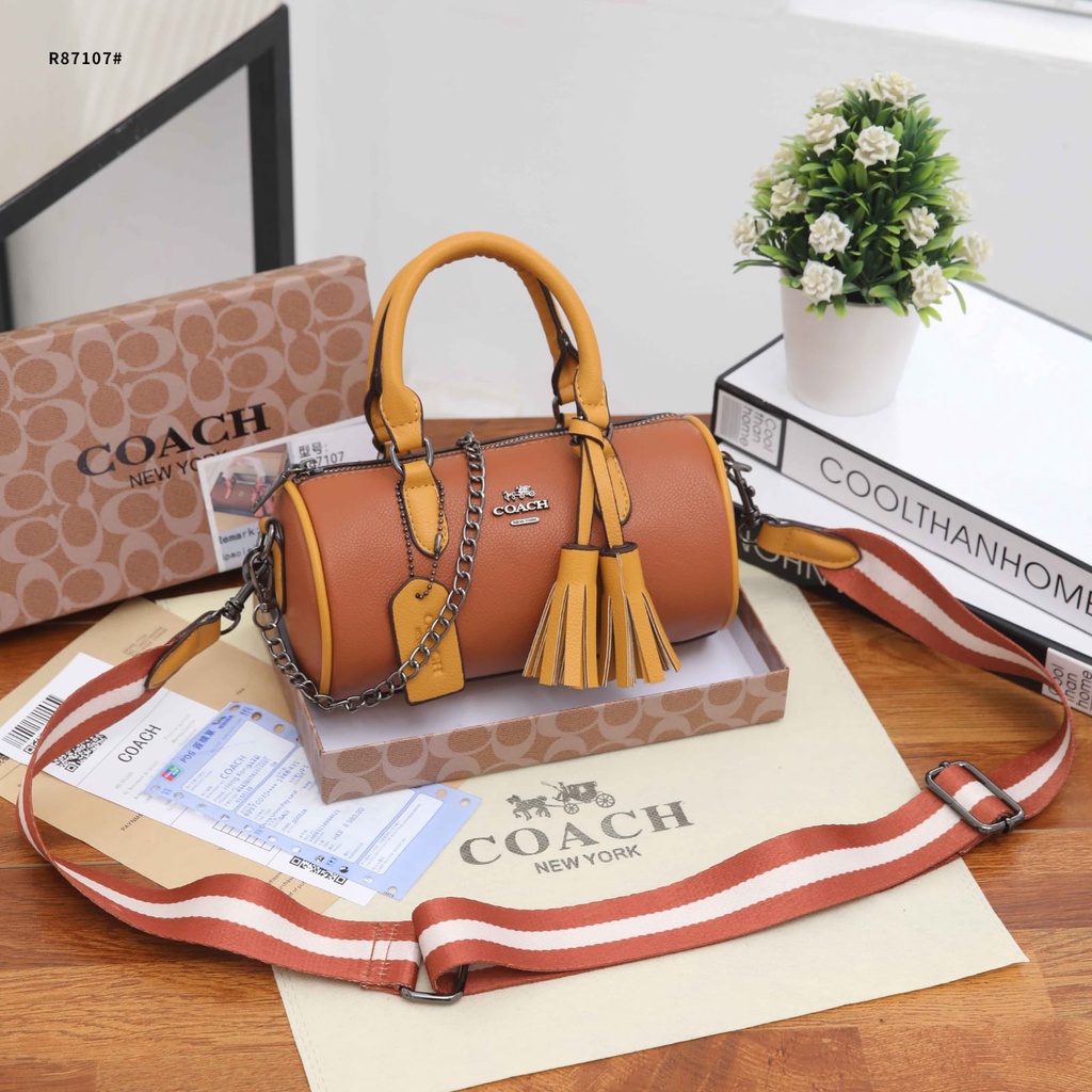 Coa Crossbody Mini Leather Shoulder Bag R87107