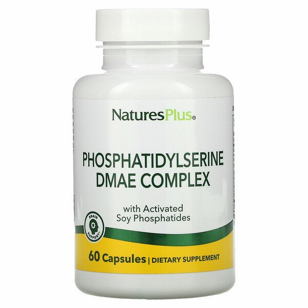 NaturesPlus Natures Plus Phosphatidylserine DMAE Complex 60 Caps