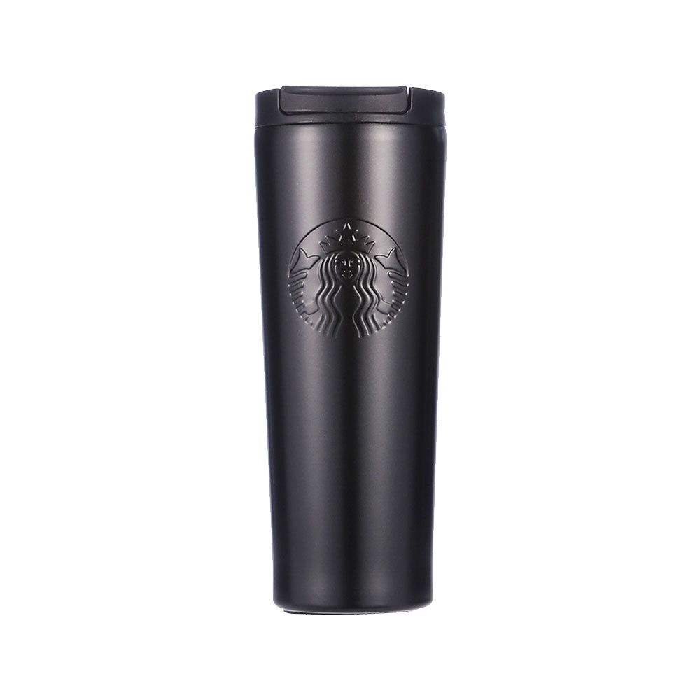 Tumbler Starbucks Termos Thermos Botol Minum Stainless Tumbler Siren Troy Starbucks Hitam Black