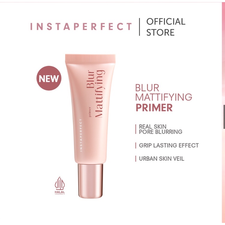 INSTAPERFECT  Blur  Mattifying  Primer  20 ML [ Kemasaan Baru ]