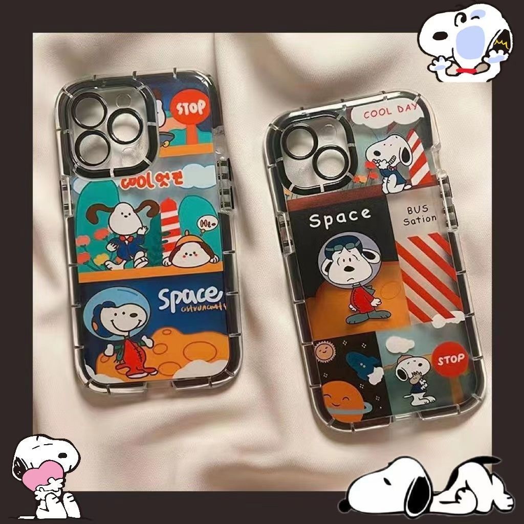 Case Desain Snoopy Dog Untuk IPhone 12 13 14 11 Pro Max X Xs Max Xr Pptrg