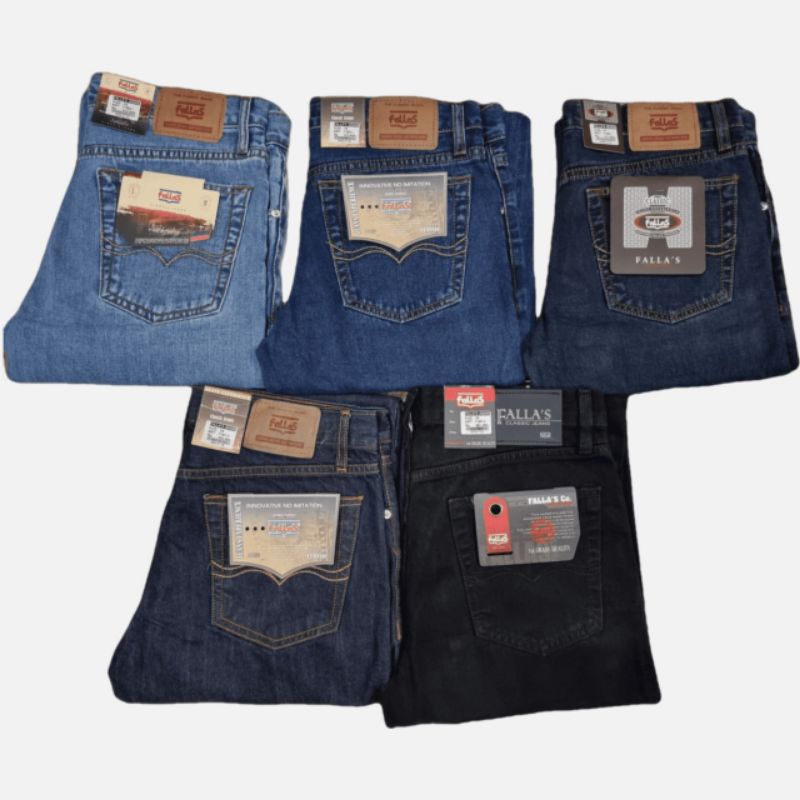 Celana jeans panjang model Reguler FALLAS ORIGINAL