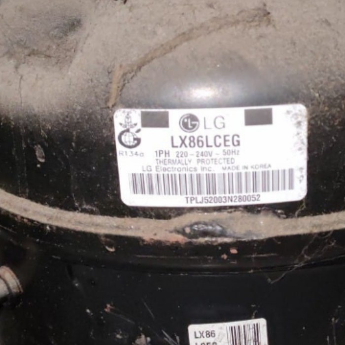 VNDH kompresor kulkas LG 2 PINTU