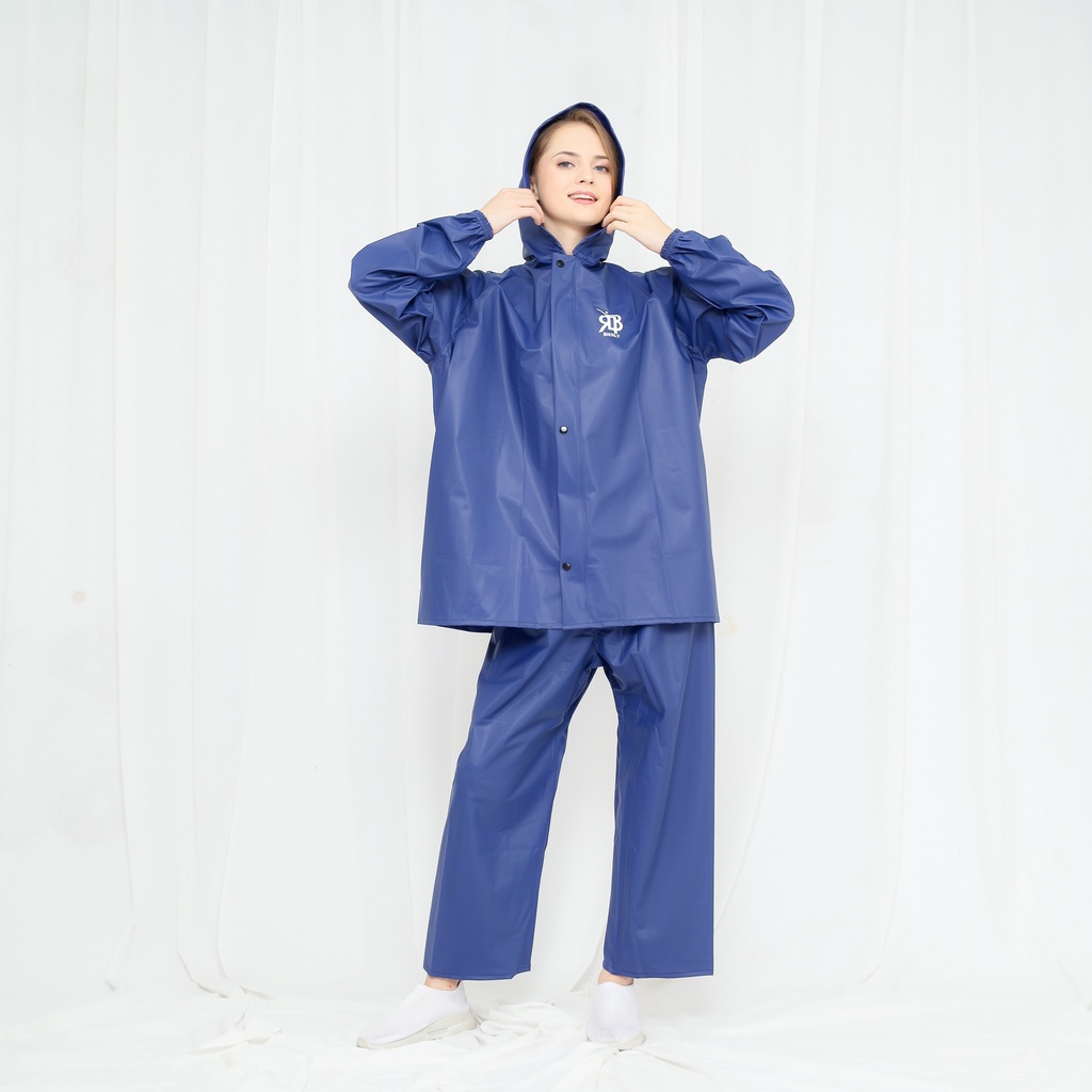 Jas Hujan RAINCOAT BIERLY Mantel Pria Wanita Dewasa Anti Rembes