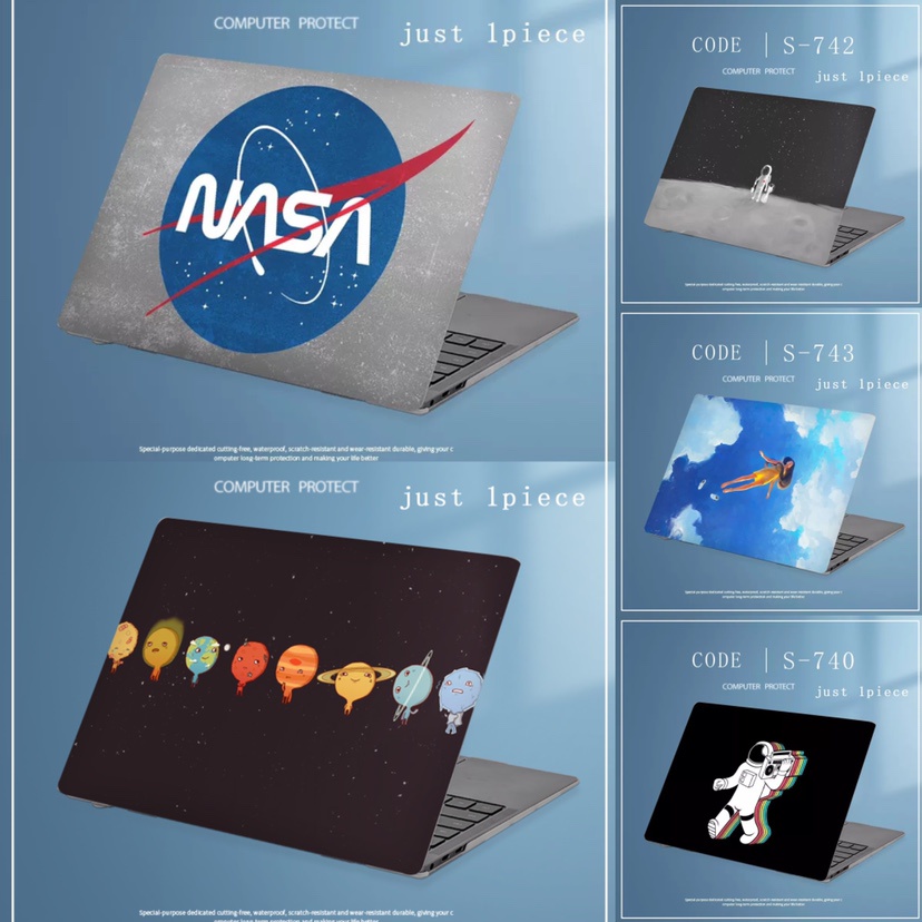 1pc Universal Bebas Potong COD Kulit Laptop Marmer Vinyl Dua Sisi Kulit Laptop Untuk Lenovo Y50 Y50P Y400 Y410 Y450 Y460P 11 /12 /13 /14 /15 /17Inch Bukan Cropped Laptop Sticker Cover