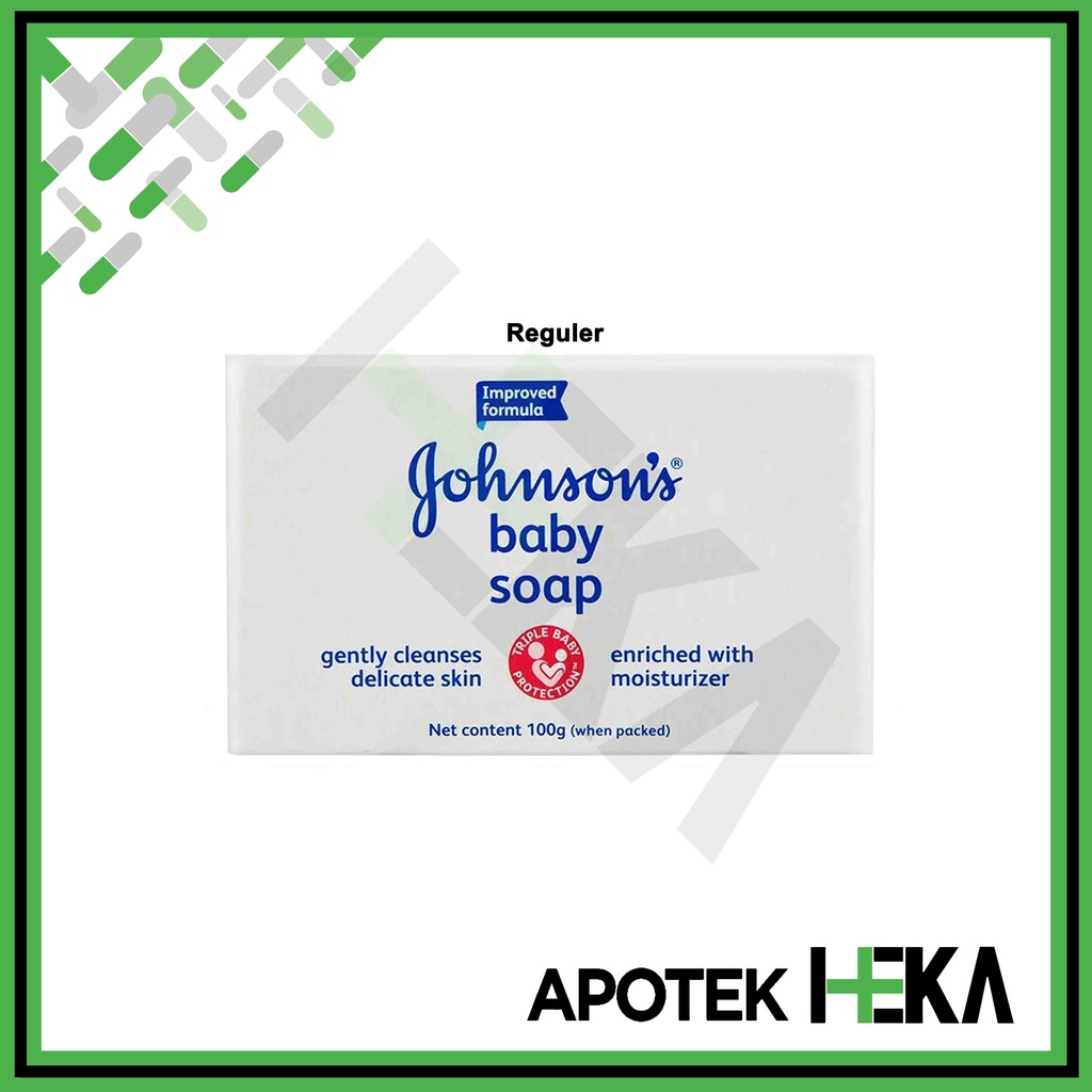 Johnsons Baby Soap 100 g - Sabun Batang Bayi (SEMARANG)