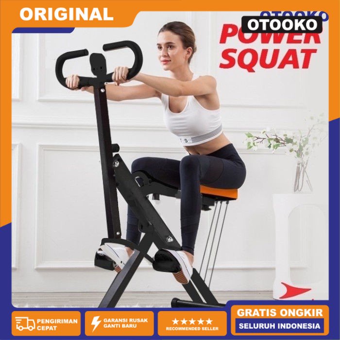 Hit Power Squat Alat Fitness Sepeda Fitness Power Rider SPEEDS 042-13