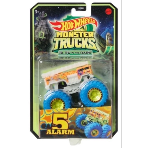 Hot Wheels Monster Trucks Glow In The Dark Hotwheels Original Mattel