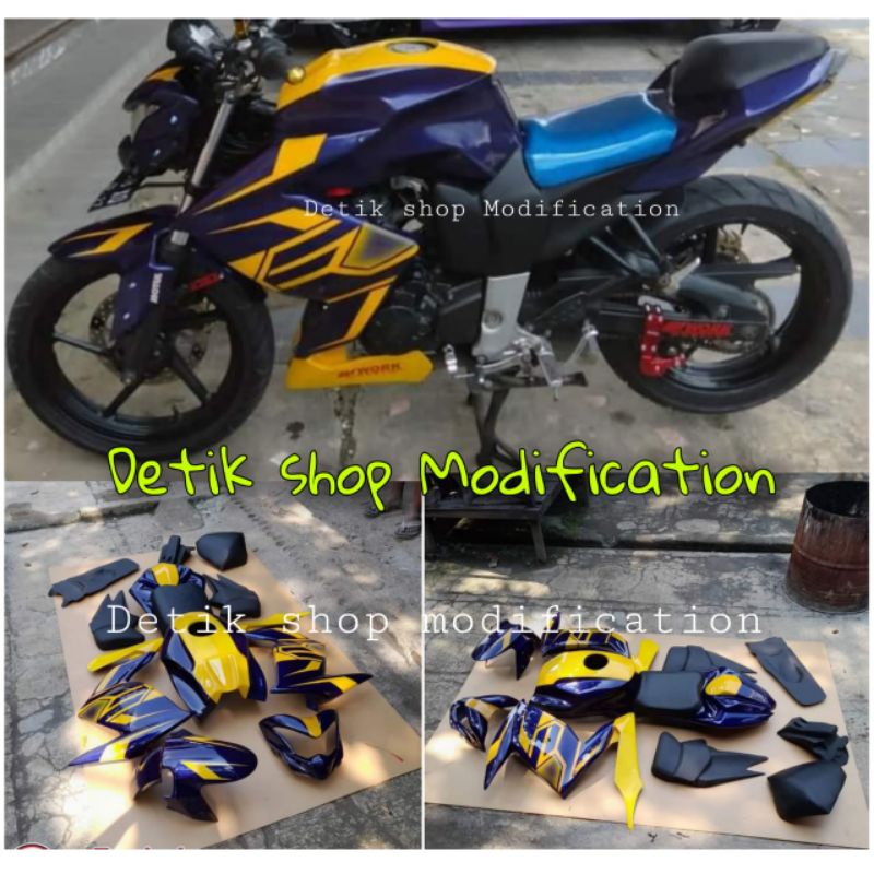 BODY BYSON MODEL NINJA FI BODY BELAKANG BYSON SPAKBOR BYSON COVER TANGKI BYSON FAIRING BYSON TOPENG 