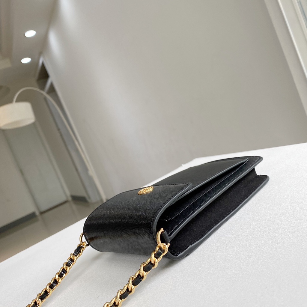 [Instant/Same Day]TB 74852 new mini cowhide mobile bag shoulder bag messenger bag chain bag  sjb