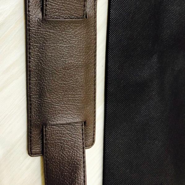 tali selempang tas kulit / strap tas kulit hitam - Hitam