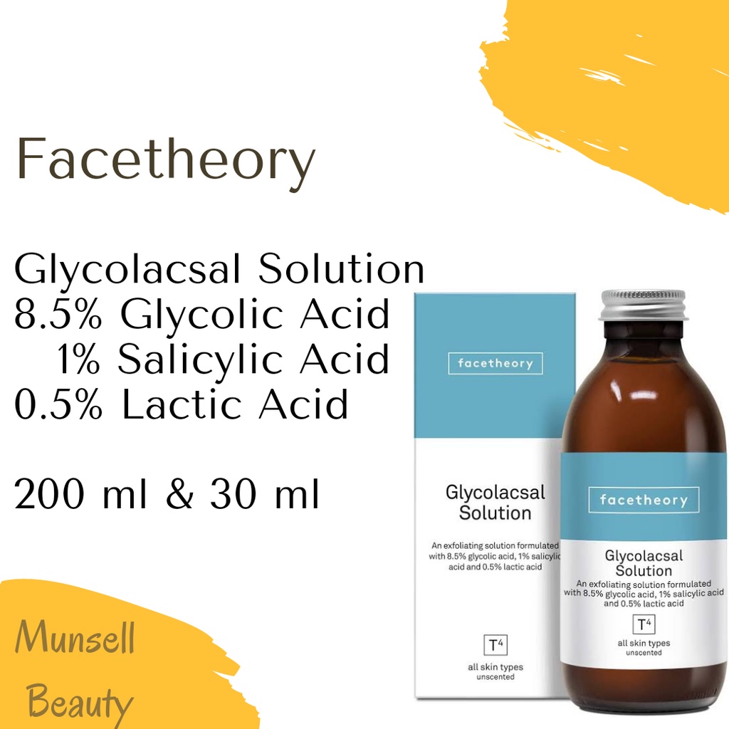 Jual Facetheory Glycolacsal Solution T4 with Glycolic Acid Salicylic
