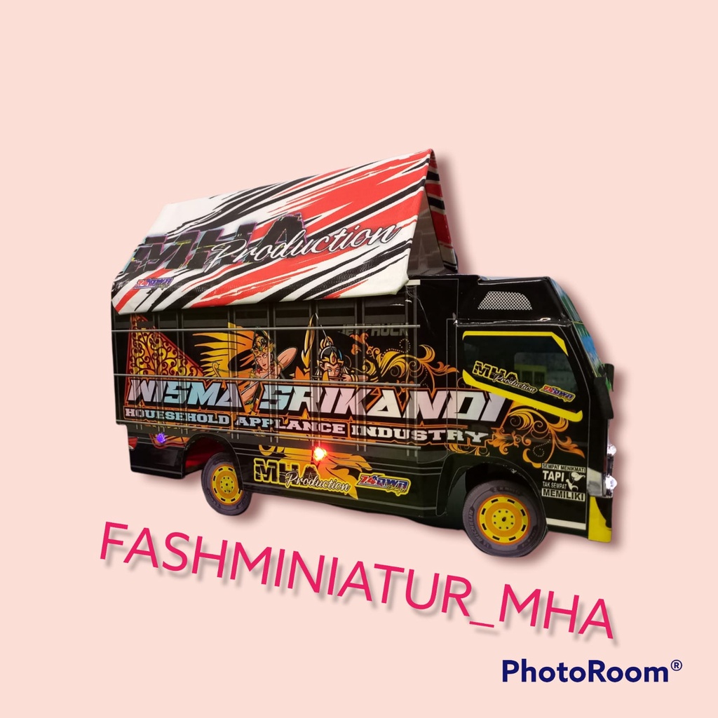 TRUK OLENG MINIATUR TERLARIS UK.30 WISMA SRIKANDI