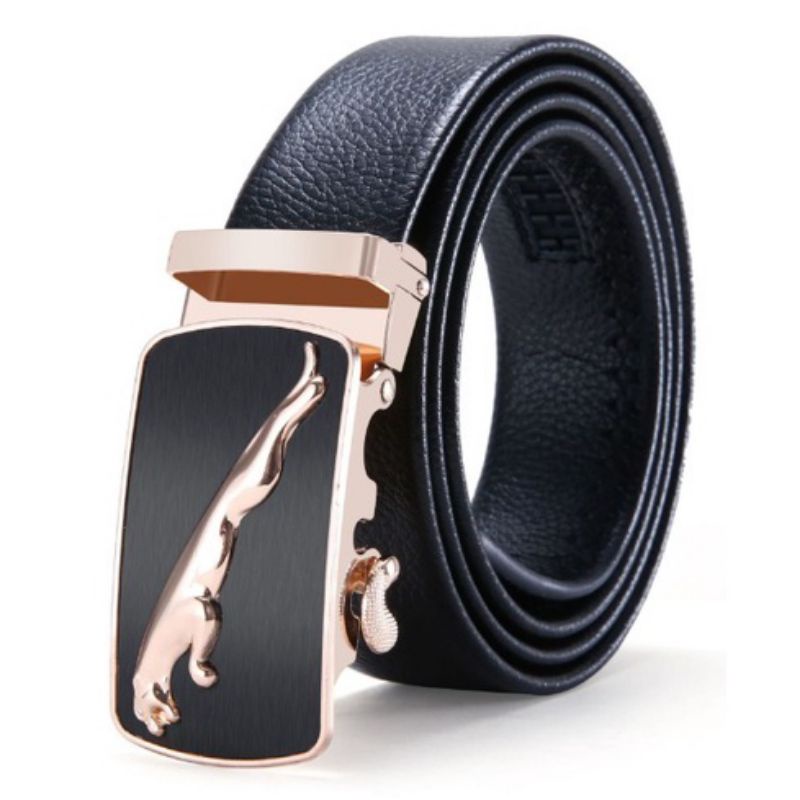 ikat Pinggang Kulit Gesper Sabuk Pria Model Rell Otomatis Ment Belt Import