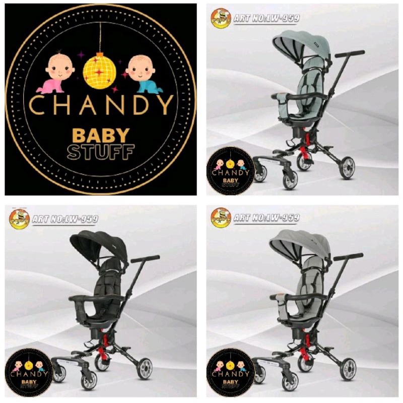 MAGIC STROLLER BABY PACIFIC RIDER TRIBO LW 959, LW 979, LW 979-1