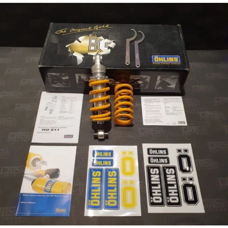 shock shok sok Shock BelakangMerk Ohlins
Code HO611
For Custom Scorpio
