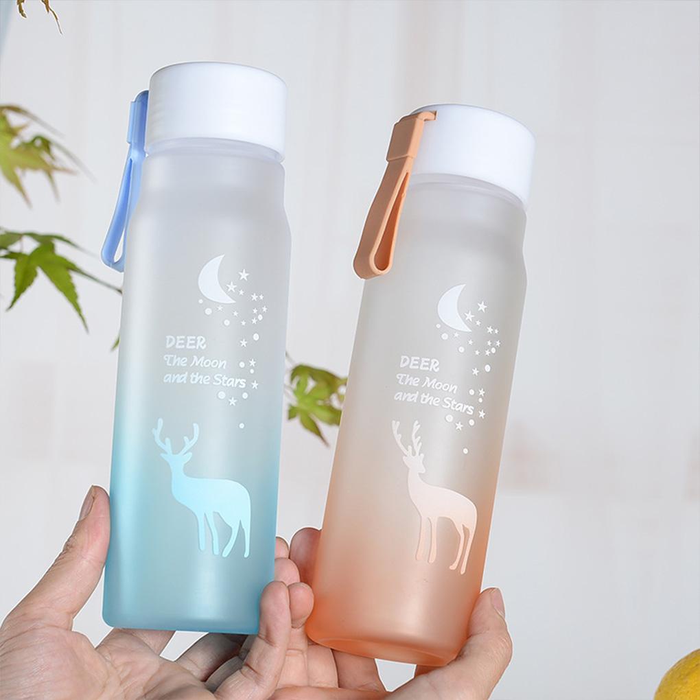 Botol Air Anti Bocor Olahraga Teh Minum Outdoor Gym Minum Travel Bersepeda Sekolah Reusable Camping Drinkware Bottles