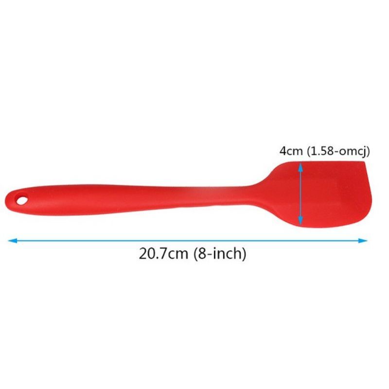 MH80SPATULA SILICON TAHAN PANAS/SPATULA SILIKON TAHAN PANAS/SPATULA MASAK/SPATULA KUE/SPATULA SILIKON FOOD GRADE ALAT MASAK TAHAN PANAS