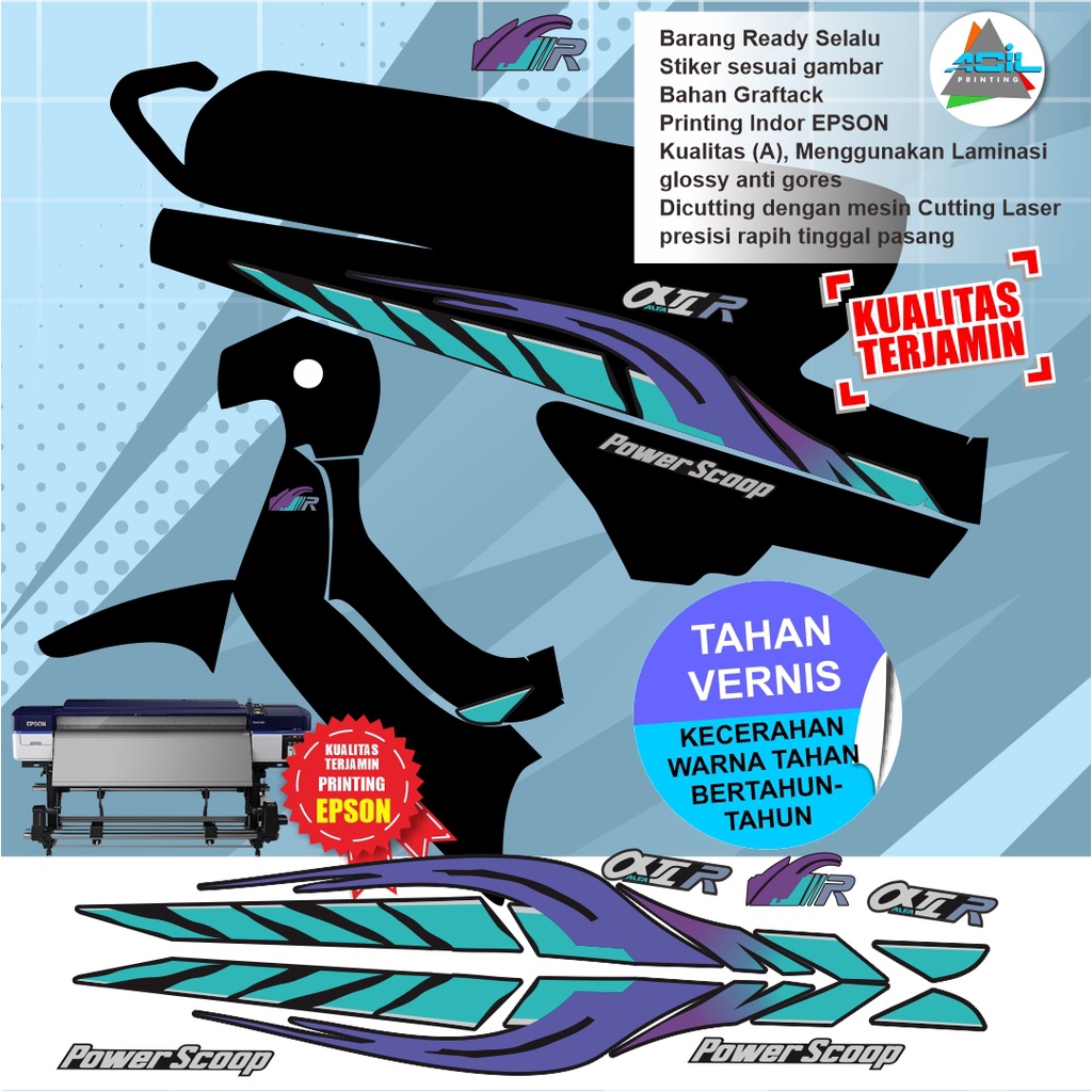 STRIFING YAMAHA ALFA 95 LIMITED STIKER YAMAHA ALFA 95 LIMITED LOGO YAMAHA ALFA 88 LIMITED