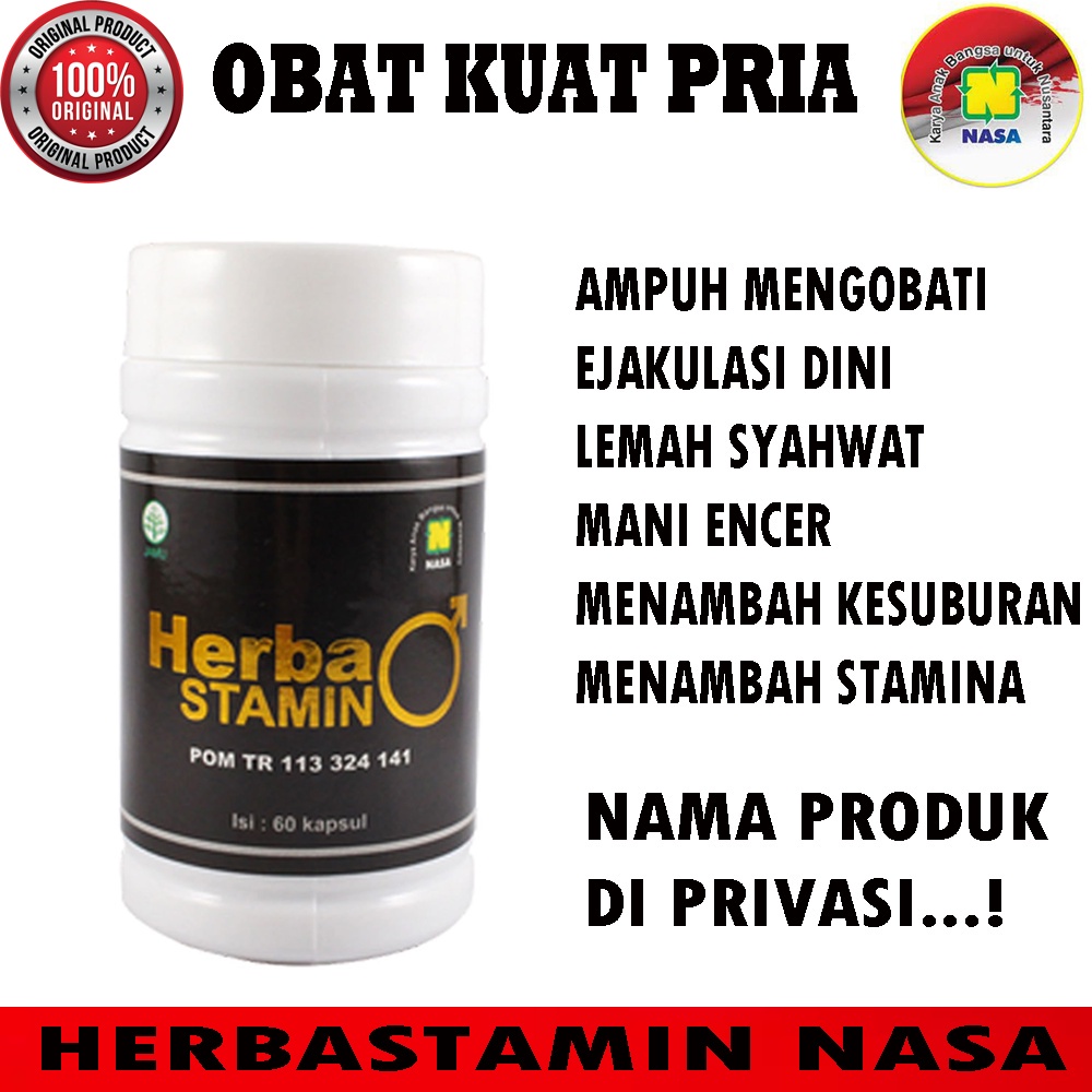 Herbal Nasa Suplemen Pria Herbastamin Nasa/ Penambah Stamina Pria/ Untuk Promil/ Original Nasa