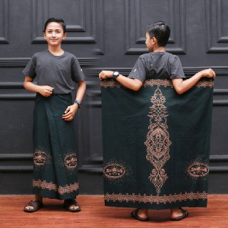Sarung Anak Untuk Usia SMP Sarung Batik anak Motiv NU Bahan Katun Lembut Adem Di Pakai