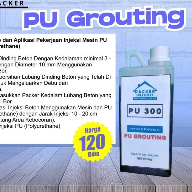 PU grouting/polyurethane /pu 300 kem 1kg