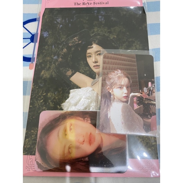 [BOOKED] IRENE PHOTOCARD PC FINALE SCRAPBOOK HOLO LENTI