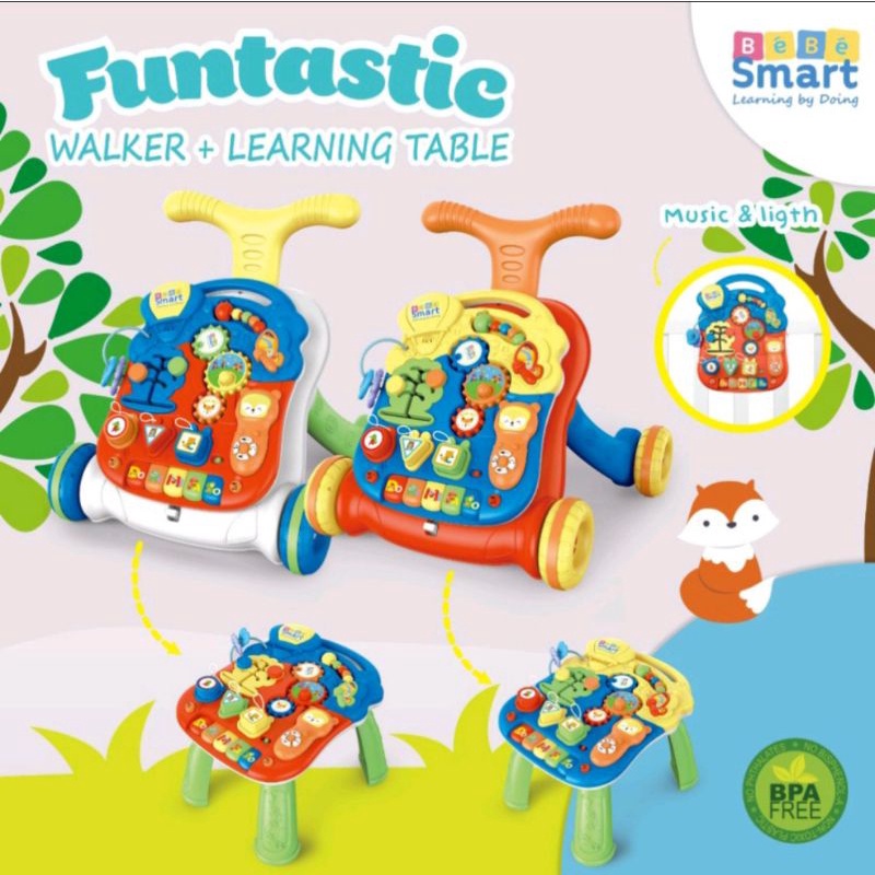 PUSH WALKER BEBE SMART FUNTASTIC