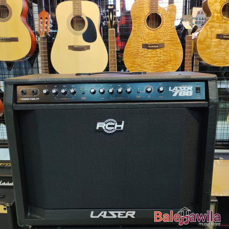 Amplifier Guitar RCH LASER 700 Laser700 Ampli Gitar 12 inch x 2