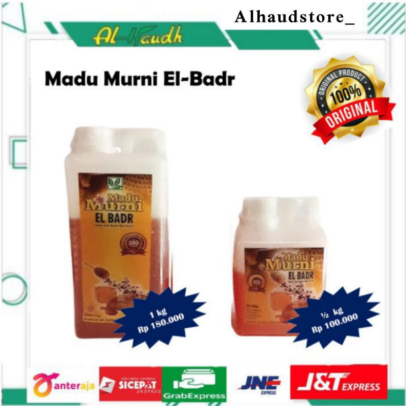 

MADU MURNI EL-BADR | MADU MURNI ASLI DAN ALAMI
