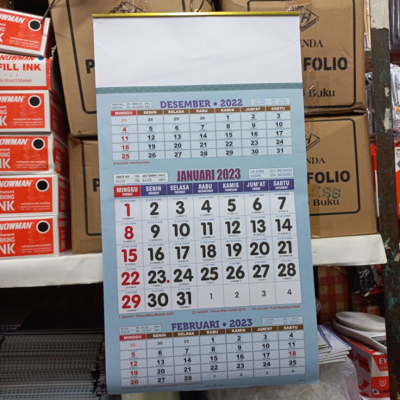 KALENDER KERJA SEMILUX 2024