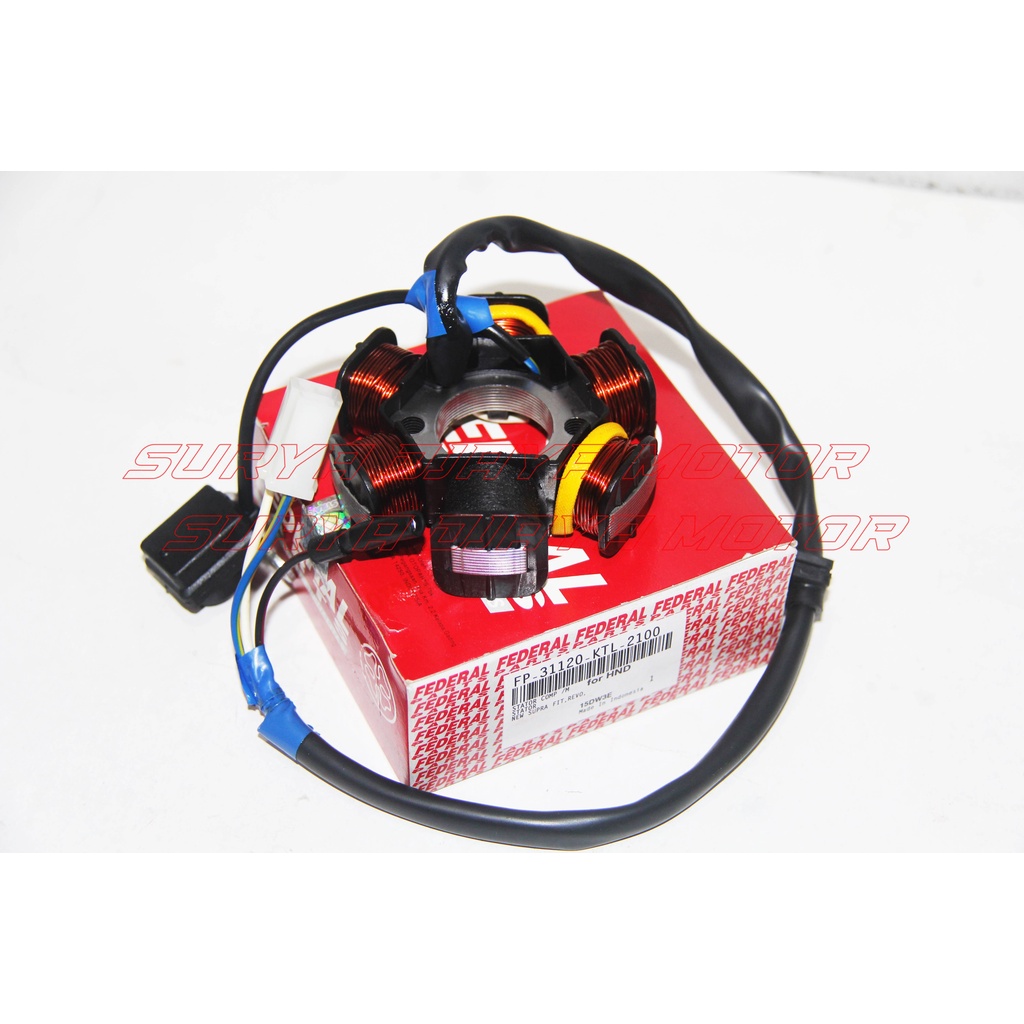 Spul Spull Stator Spol Spool Assy Legenda 2 Supra Fit New Revo Federal FP-31120-KTL-2100