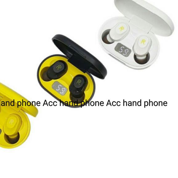 Headset Bluetooth Wireless Airdots Realme Buds Plus - Hitam, realme
