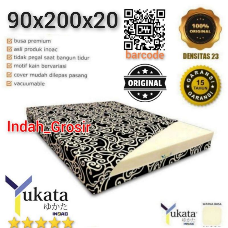 YUKATA D25 180x200x30 cm | kasur busa inoac no 1 - D25
