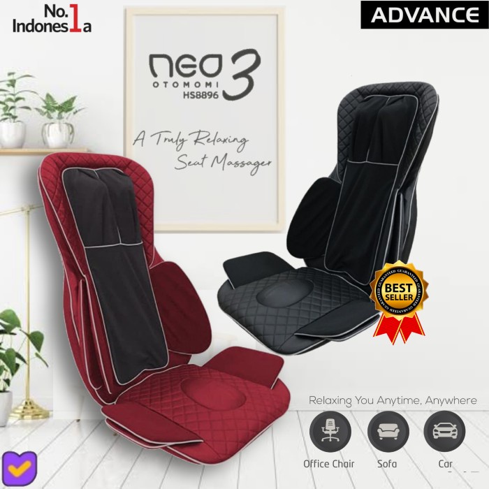 Kursi Pijat Portable Advance Neo Otomomi 3 - Kesehatan dan Kenyamanan di Rumah Anda