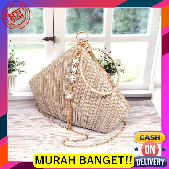 Mv_Marvelouz Mv7012001 Tas Clutch Wanita Pesta Modis Elegant Include T Tas Pesta 2090 Import / Box C