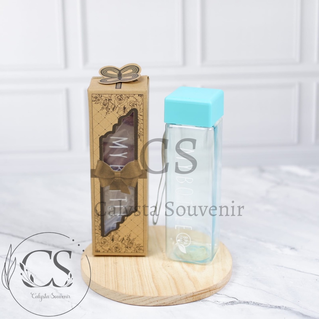 Jual Souvenir My Bottle Kotak Botol Minum 500 ml/ Botol Kemas Box/ SOUVENIR PERNIKAHAN Shopee